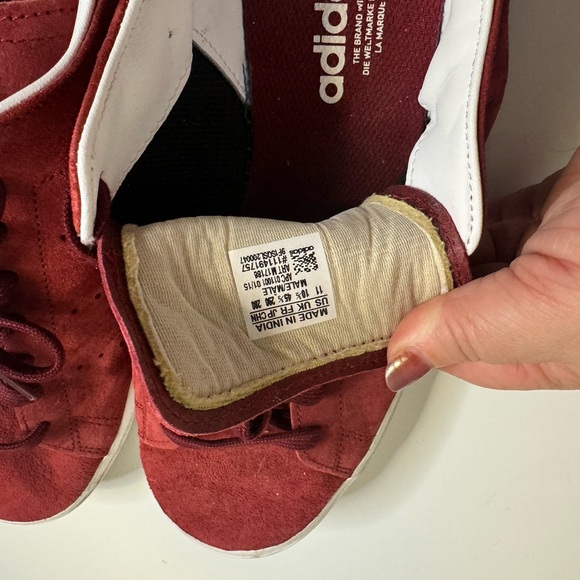 Red suede Adidas - Picture 2 of 2